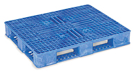 Pallet nhựa màu xanh Rackable Pallets