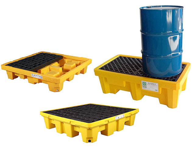 Có nên sử dụng loại Pallet nhựa chống tràn dầu 1 mặt không?
